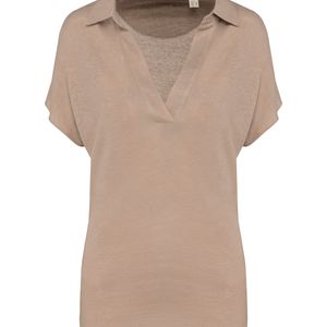 Ladies’ linen polo shirt, miniatyr 7